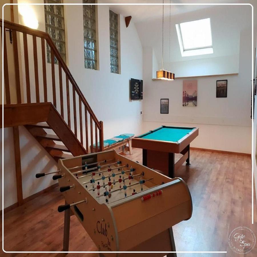Maelio Jacuzzi Sauna Et Salle De Jeux - Privatif Villa Saint-Maurice (Bas-Rhin)